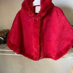 Toddler girls cape
